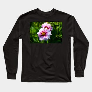 Large White Daisy Flower Long Sleeve T-Shirt